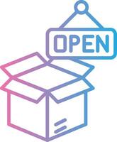 Open Creative Sketch Element vector