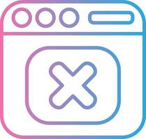 Rejected Minimal Graphic Visual vector