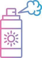 Spray Gradient Style Element vector