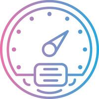 Barometer Compact Web Symbol vector