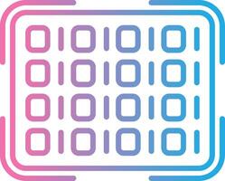 Code Modern Tech Object vector