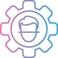 Face Detection Digital Tech Element vector