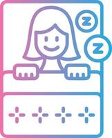 Enough Sleep Compact Web Symbol vector