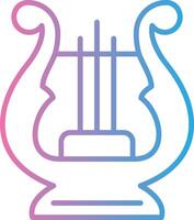 Lyre Web Based Design Element vector