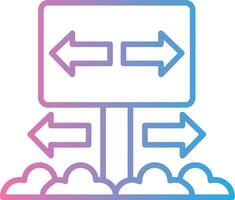 Turn Vibrant Visual Object vector