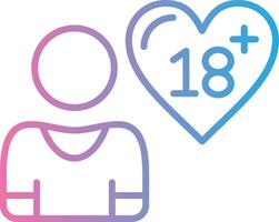 Adult Abstract UI Visual vector