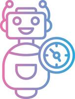 Bot Custom Line Element vector