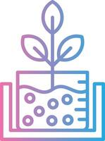 Leaf App Focused Design vector