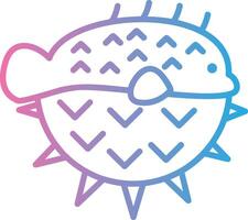 Puffer Fish Smooth App Visual vector
