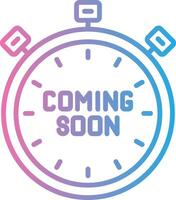 Soon Flat UI Form vector