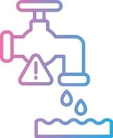 Water Coded UI Symbol vector