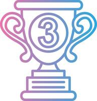 3rd Prize Subtle UI Graphic vector