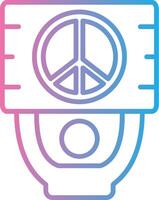 Activist Gradient Style Element vector