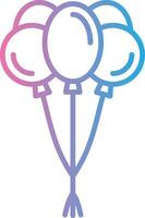 Balloon Minimal Design Badge vector