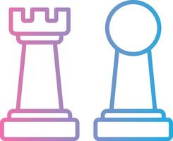 Chess Sharp Line Mark vector