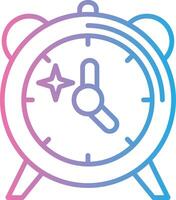 Clock Muted Color Design vector