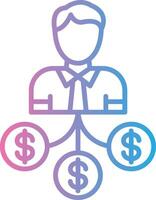 Diversification Smooth UI Symbol vector