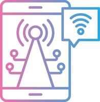 Hotspot Futuristic UI Mark vector