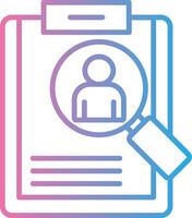 Recruitment Handcrafted UI Symbol vector