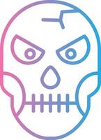 Skull High Detail Shape vector