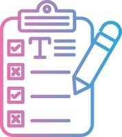 Text Editing Stylized Flat Drawing vector