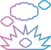 Blast Modern Shape Graphic vector