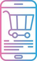 Ecommerce Vivid App Element vector