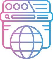 Domain Thin Line Element vector