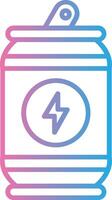 Energy Drink Digital Tech Element vector