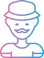 Man Compact Web Symbol vector