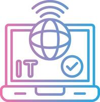 Online Pastel Tone Form vector