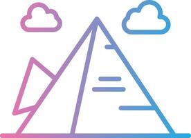 Pyramid Vivid App Element vector