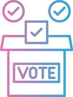 Tick Box Muted Color Design vector