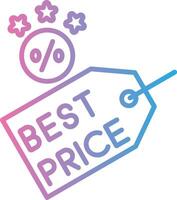 Best Price Outlined Line Artwork vector