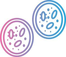 Cell Modern Interface Badge vector