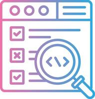 Code Review Geometric App Mark vector