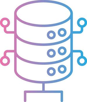 nube informática plano ui formar vector