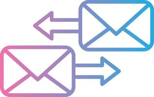 Envelope Bold App Graphic vector