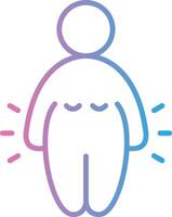 Obesity Interactive UI Design vector