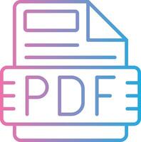 Pdf Web Based Design Element vector