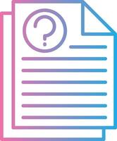 Ask User Interface Mark vector