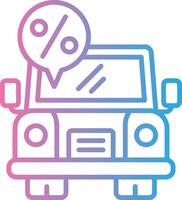 Car Discount Smooth App Visual vector