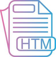 HTM Web Based Design Element vector