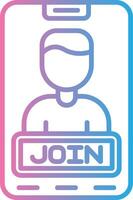 Join Digital App Concept vector