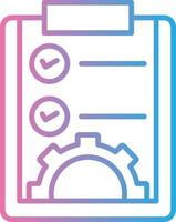Project App Focused Design vector