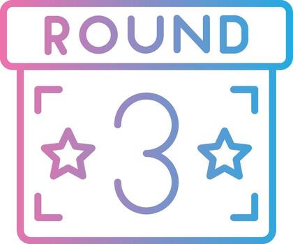 Round Sharp Edge Visual vector