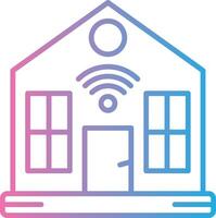 Smart Home Smooth UI Symbol vector