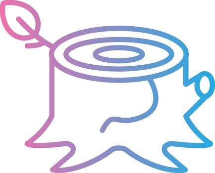 Stump Web Based Design Element vector