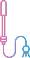 Teasing Stick Gradient Style Element vector