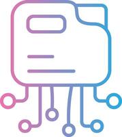 Folder Vibrant Visual Object vector